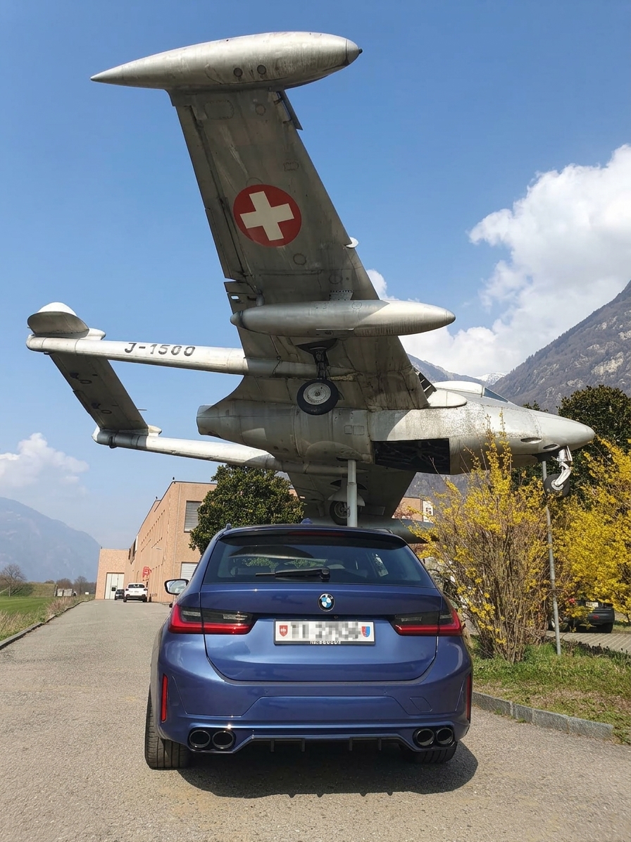Πίσω όψη της ALPINA B3 GT.