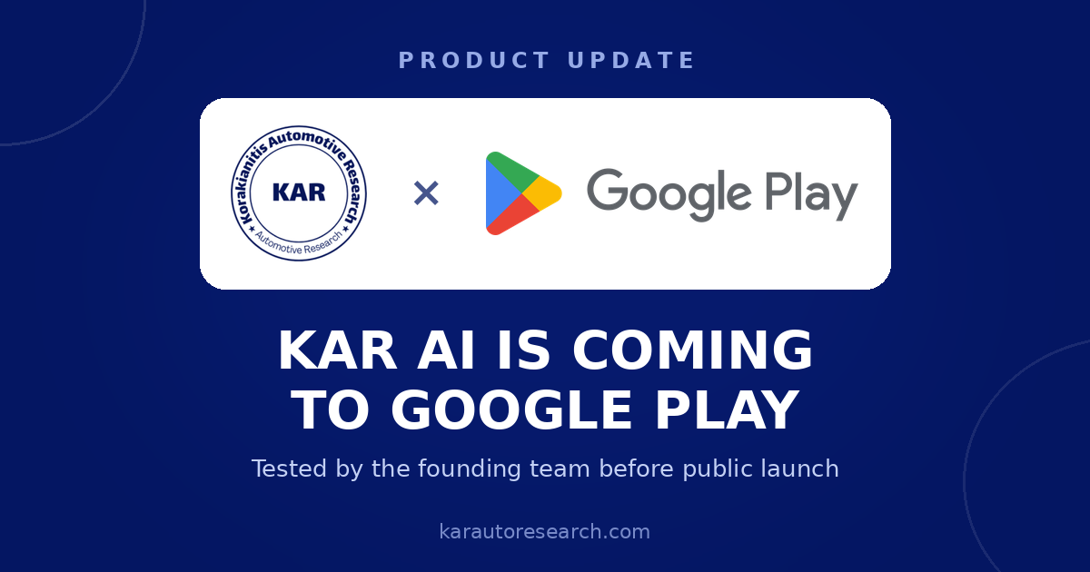 KAR AI Is Coming to Google Play